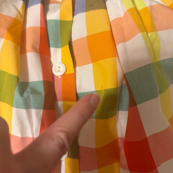 Christopher John Rogers Multi-Colored Midi Dress With Pockets Size 4 - Picture 11 of 12